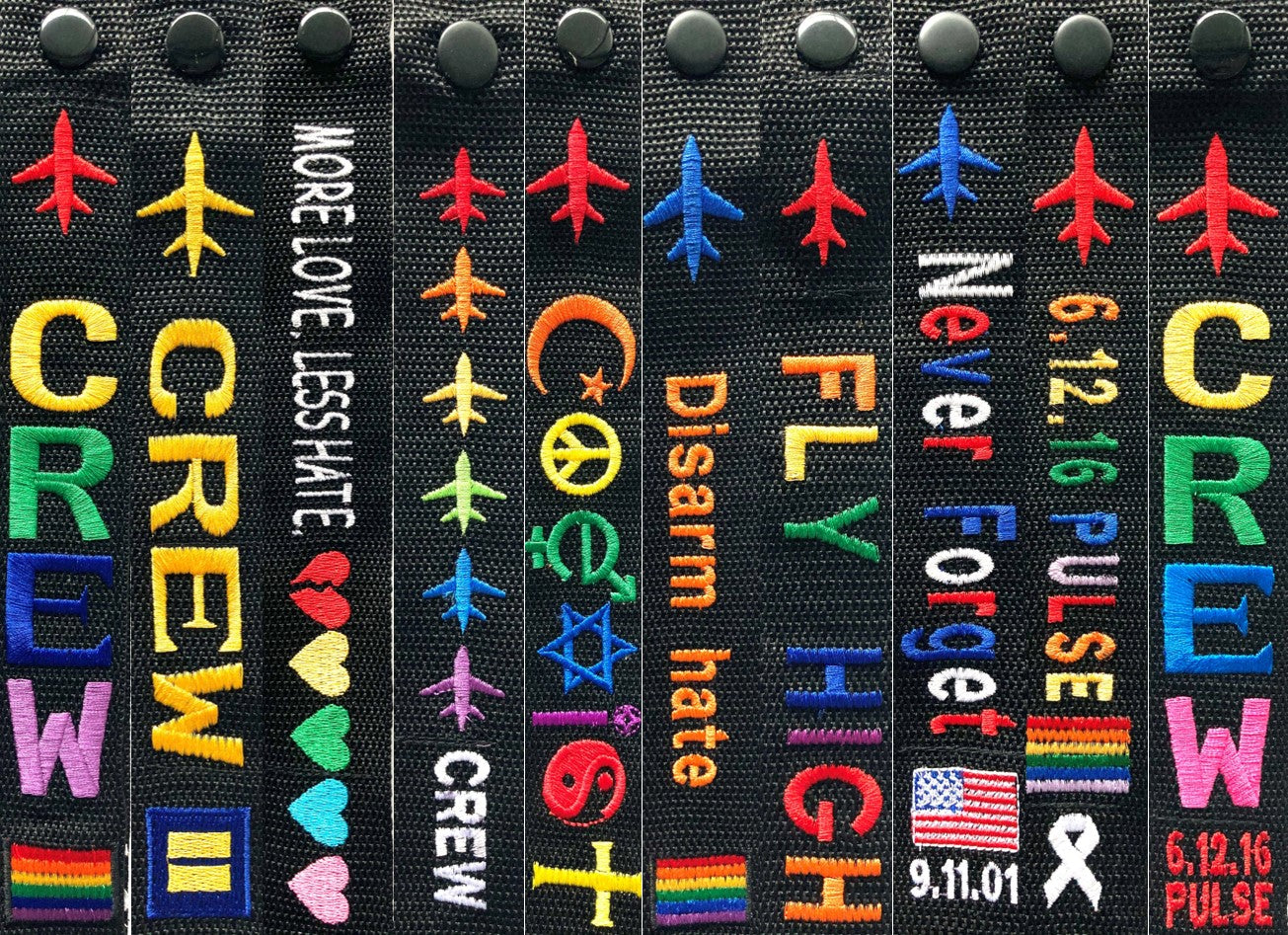 PRIDE / LOVE / COMMEMORATION Luggage Tags