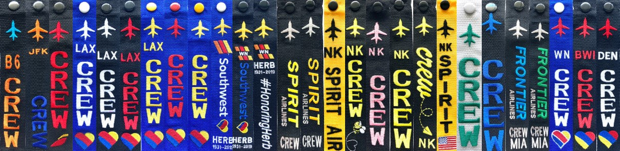 AIRLINE Crew Luggage Tags
