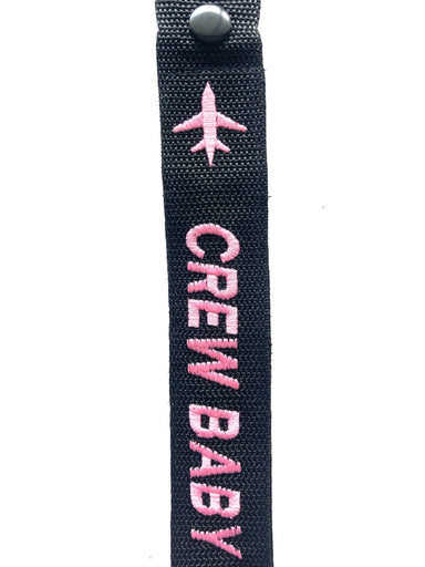 CREW FAMILY LUGGAGE TAGS Crew Baby  Luggage Tag Pink