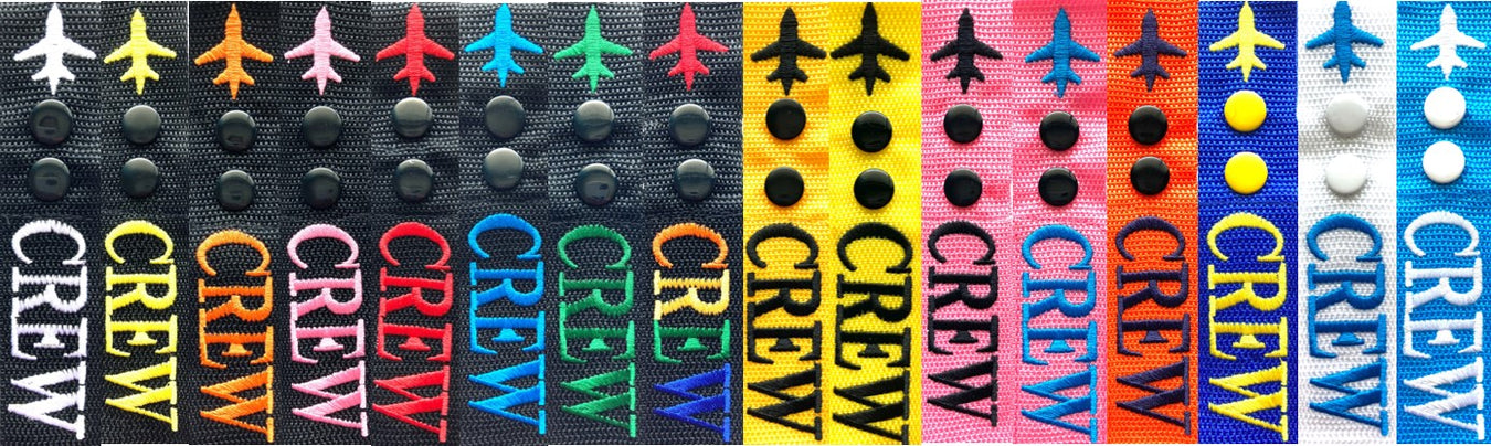 CREW DOUBLE BUTTON Luggage Tags