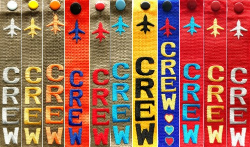 Crew Luggage Tags - COLOR ON COLOR