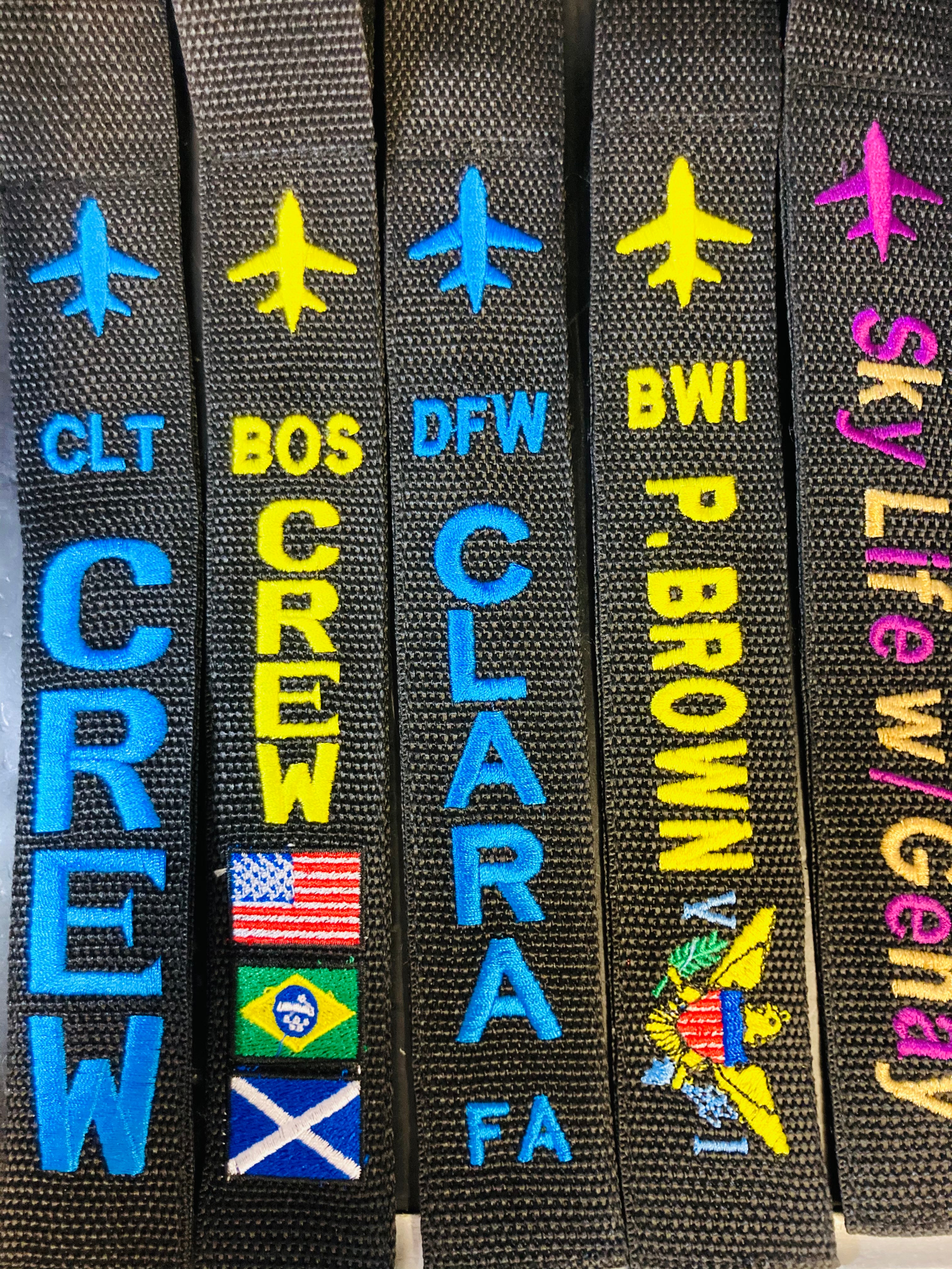 PERSONALIZED TAGS (2 IDENTICAL TAGS $36)