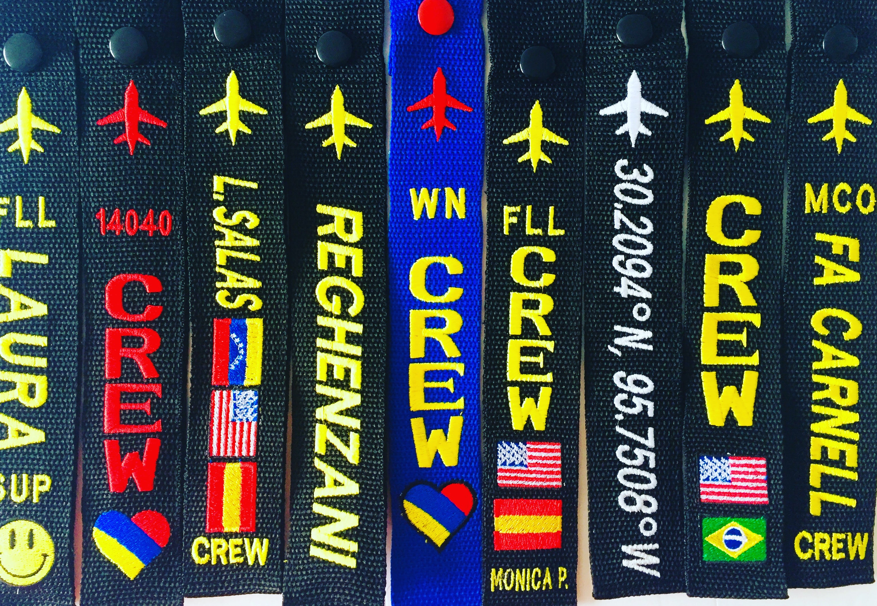 PERSONALIZED TAGS (2 IDENTICAL TAGS $36)