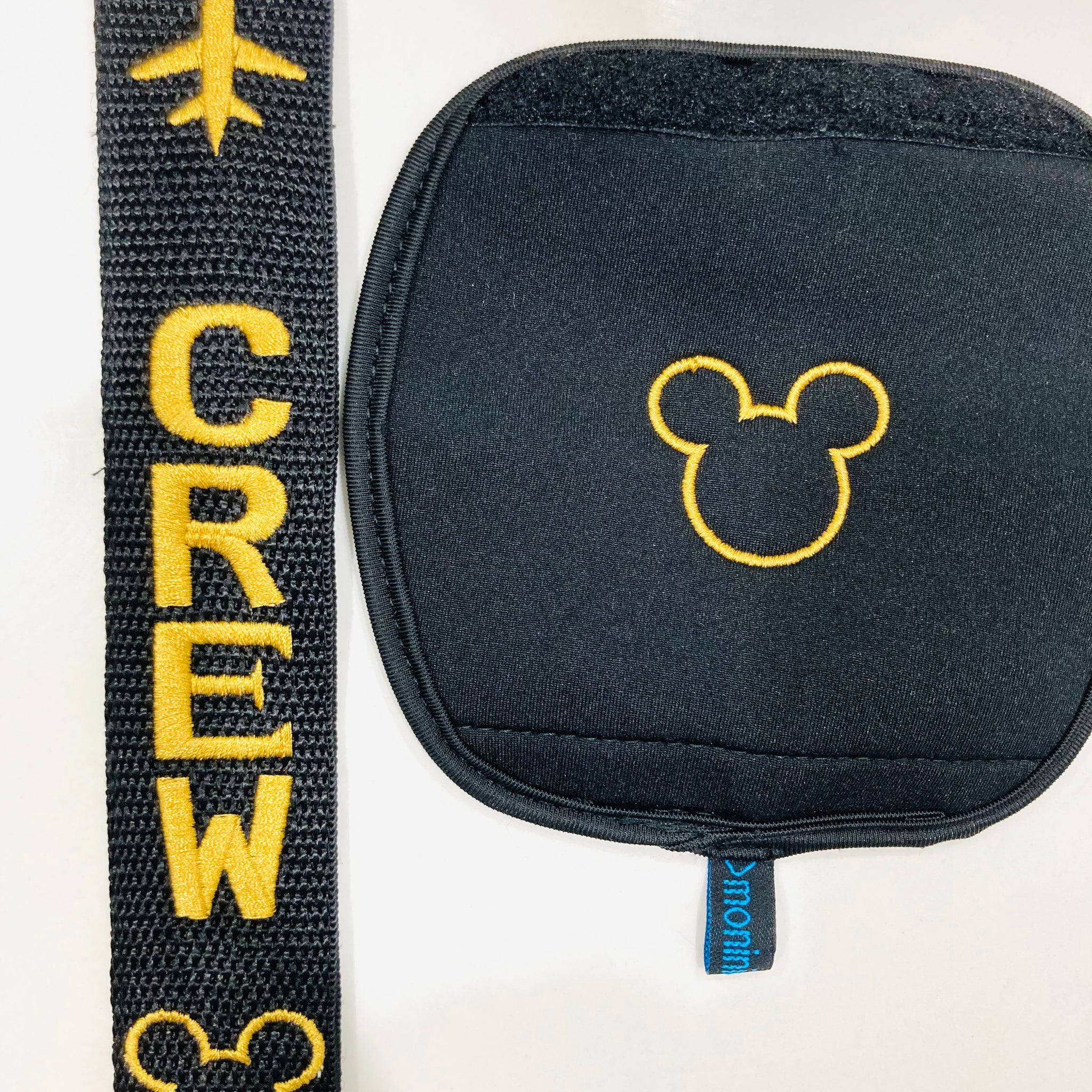 Mickey & Minnie luggage tags Gold Collection