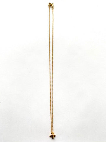 Moninicrew Airplane necklace (gold plated)