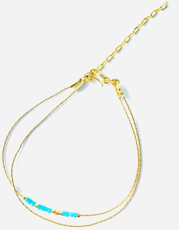 Bracelet Sky Turquoise and copper