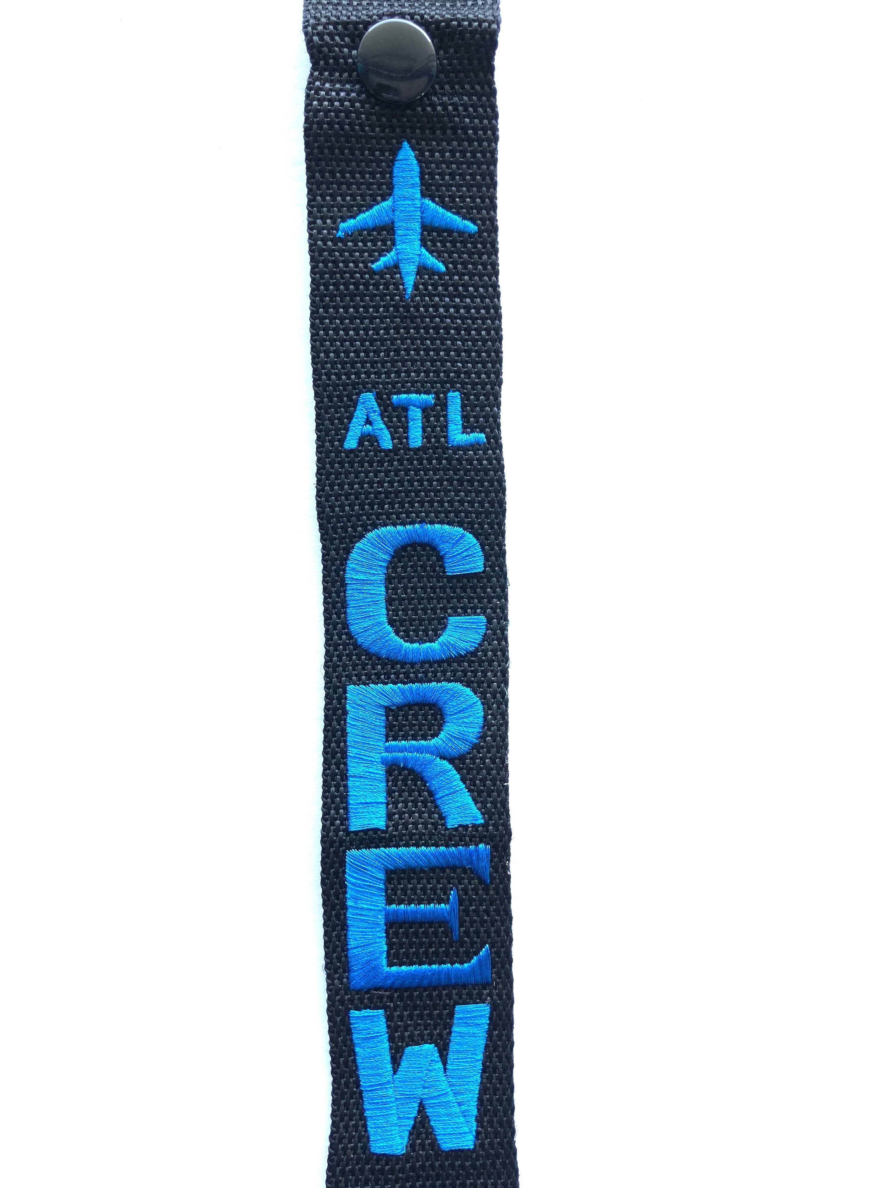 CREW Luggage Tag - ATL Blue