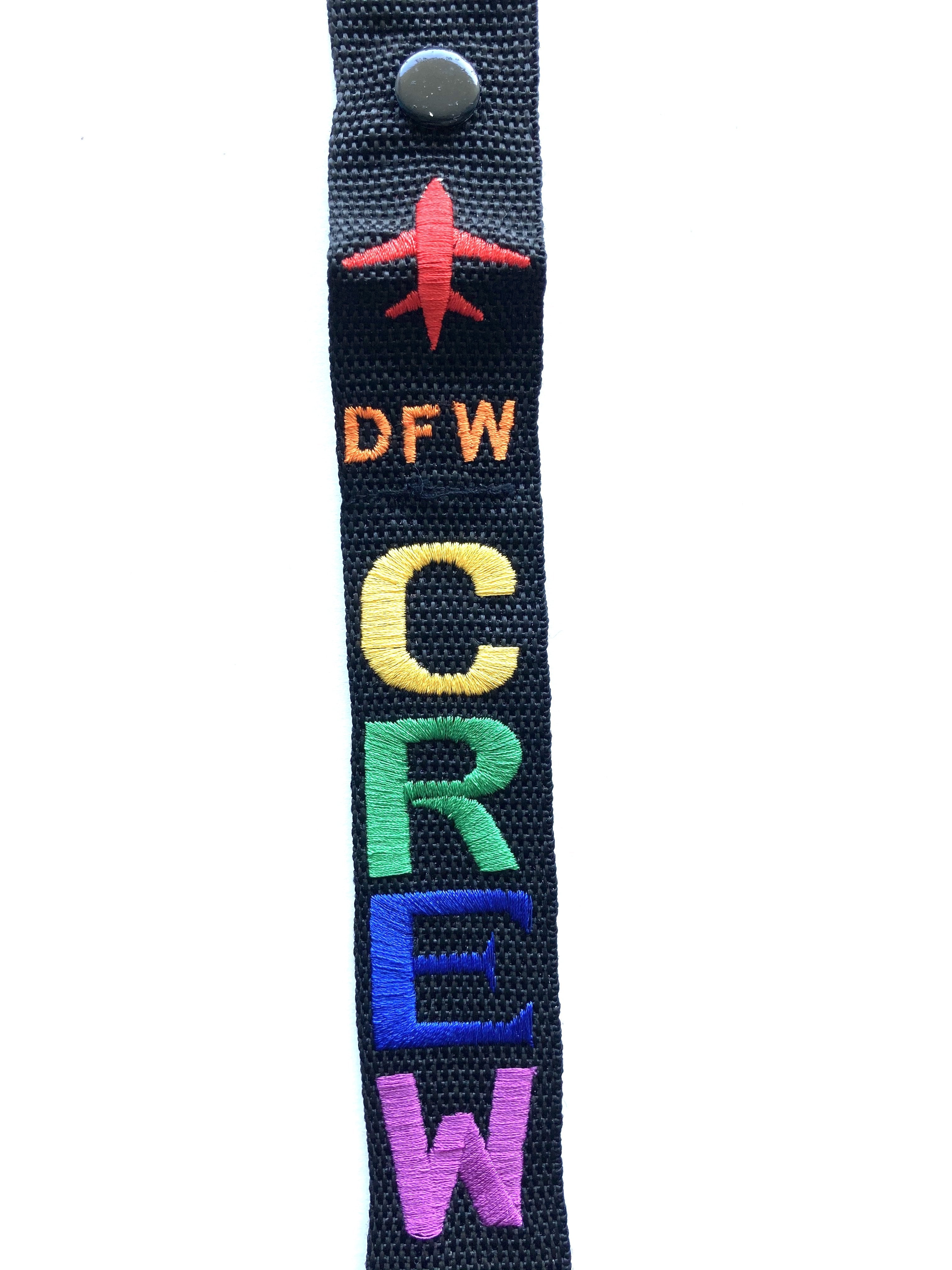 CREW Luggage Tag - DFW Pride