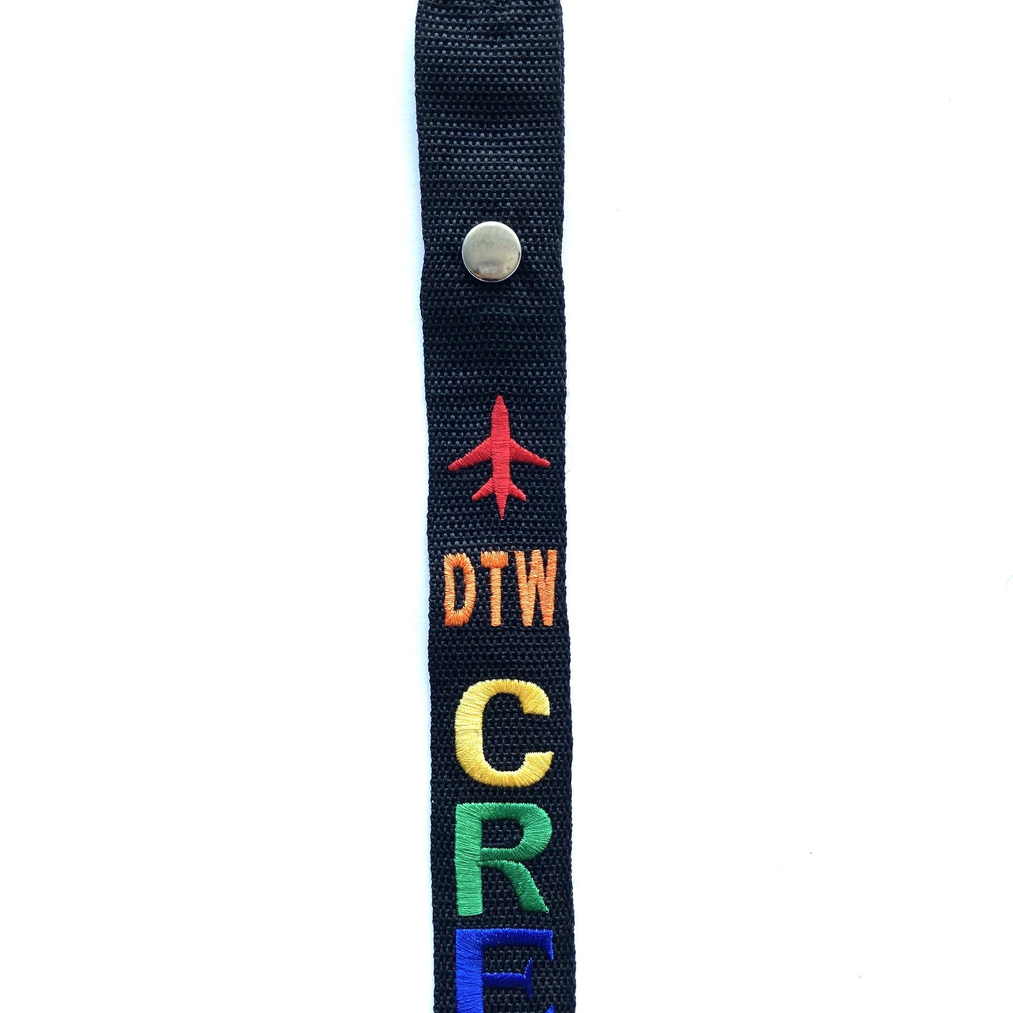 CREW Luggage Tag - DTW Pride
