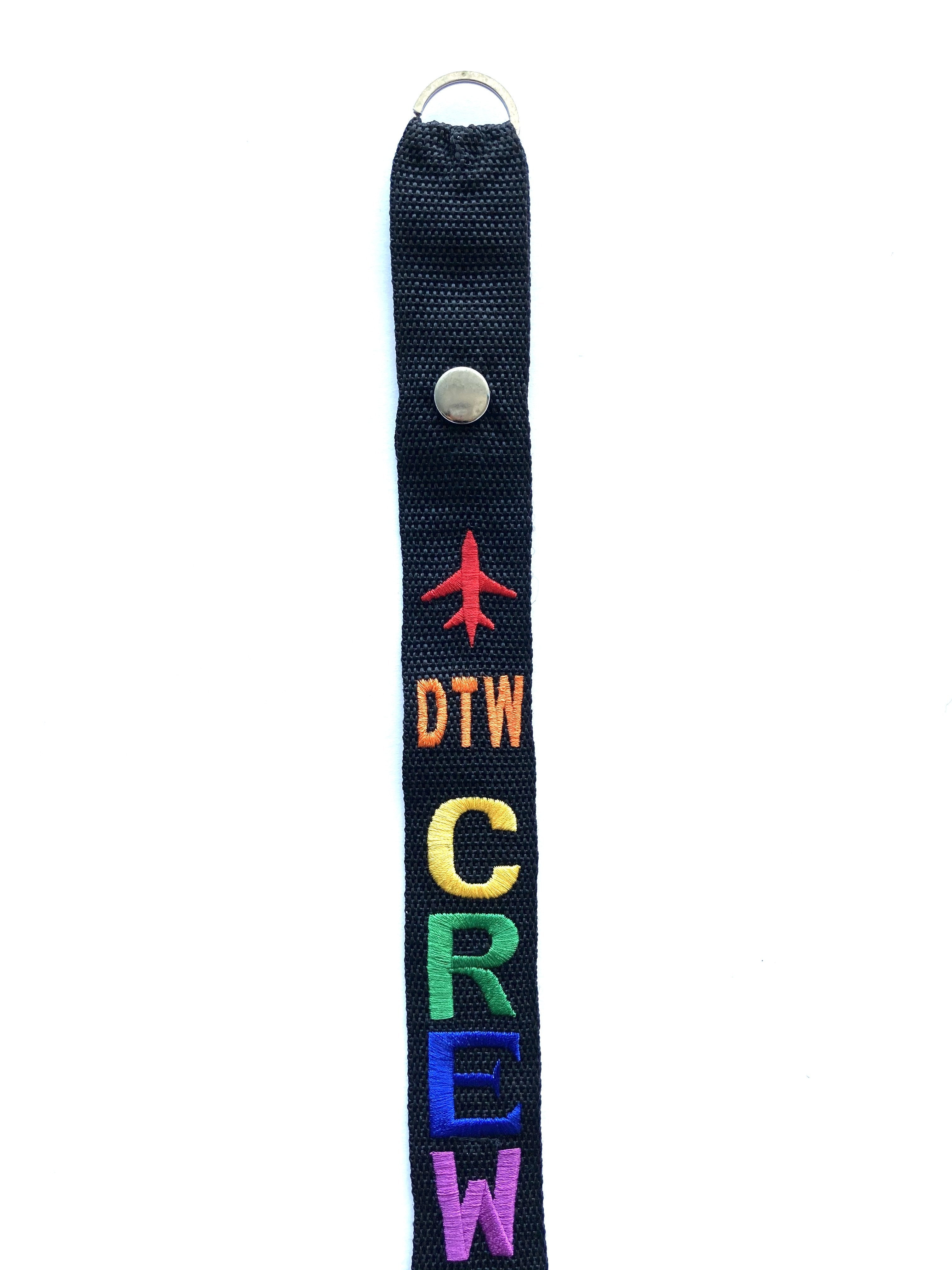 CREW Luggage Tag - DTW Pride