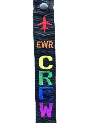 CREW Luggage Tag - EWR Pride