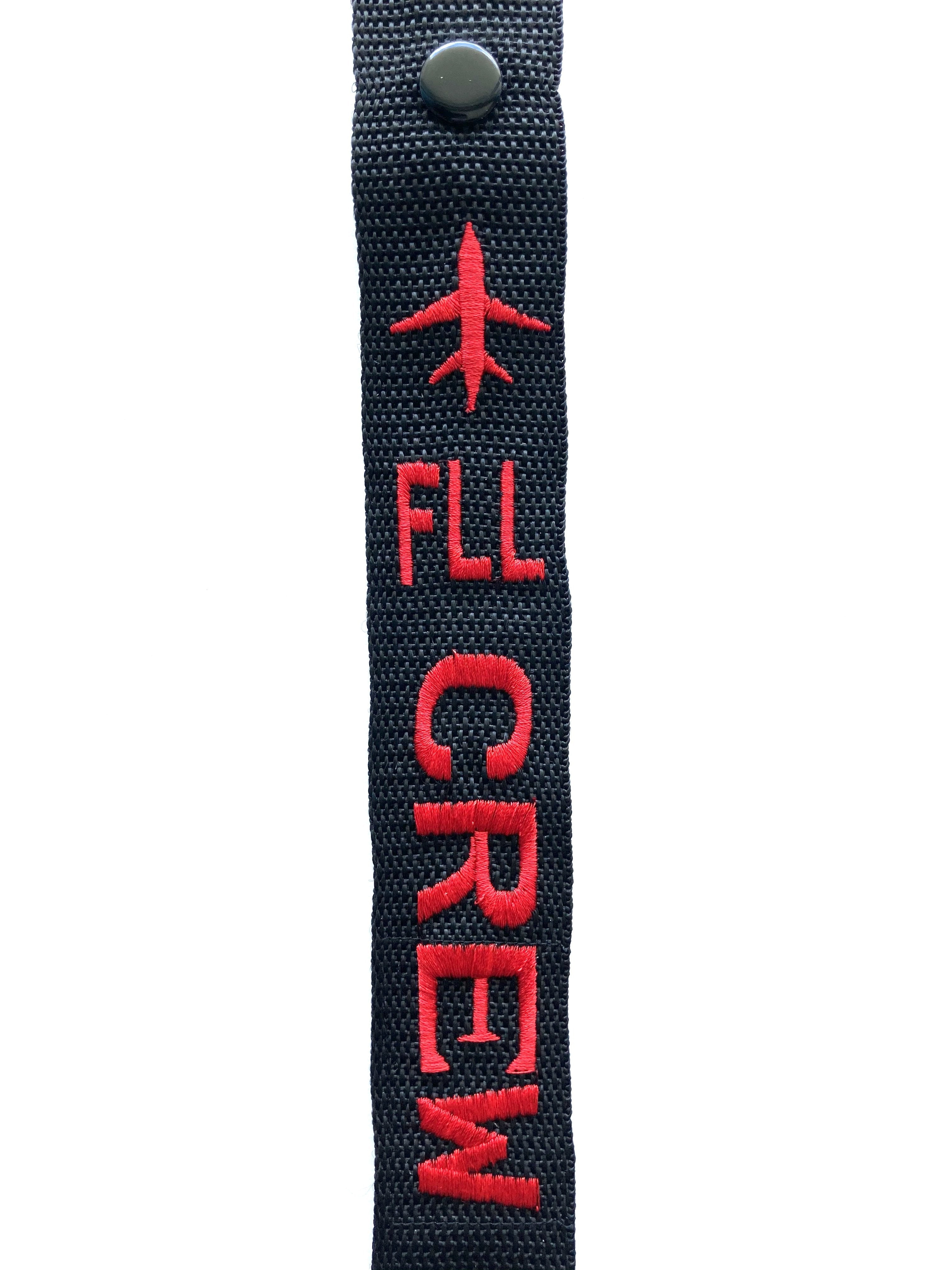 CREW Luggage Tag - FLL Red