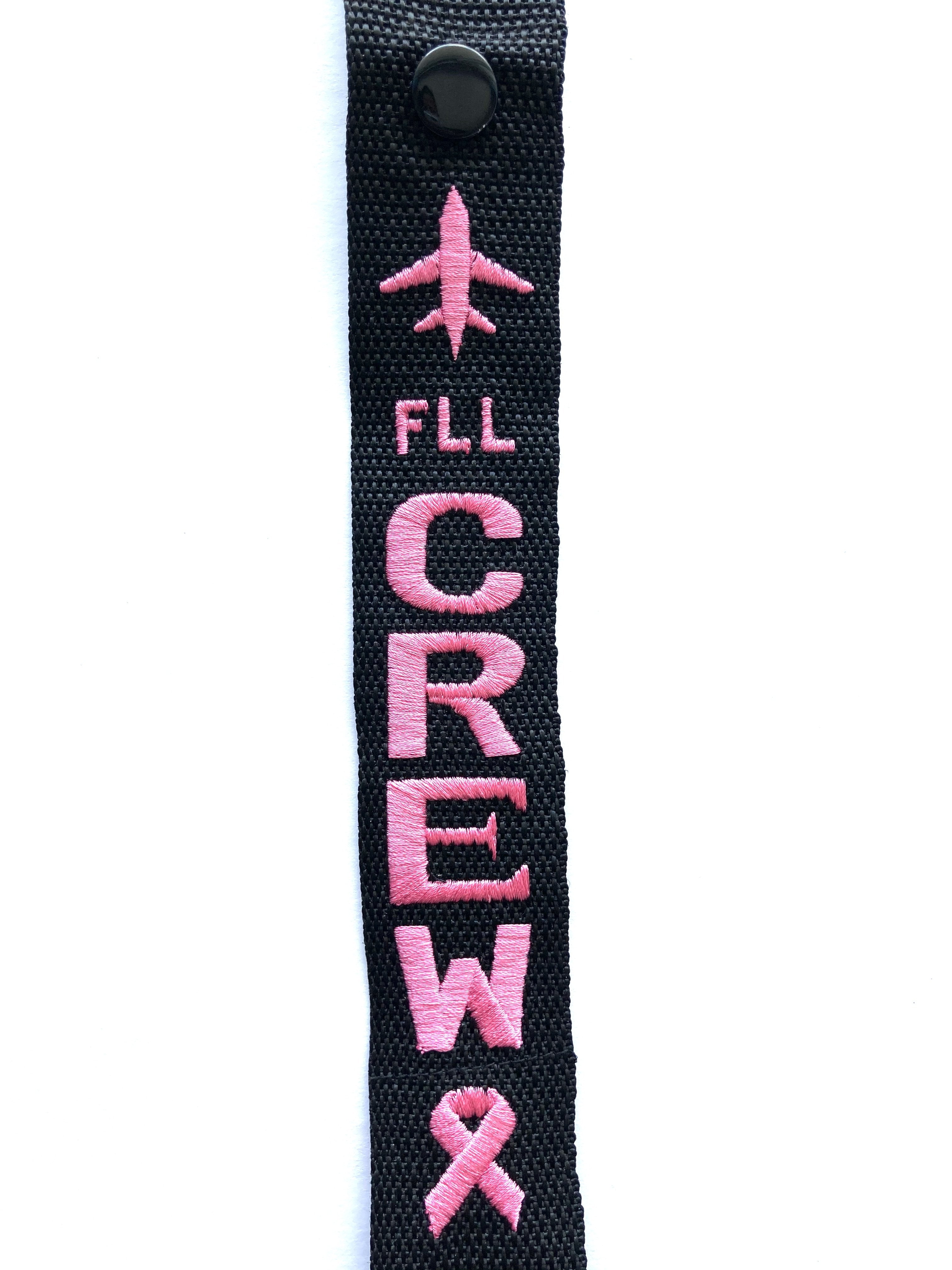 CREW Luggage Tag - FLL Pink &