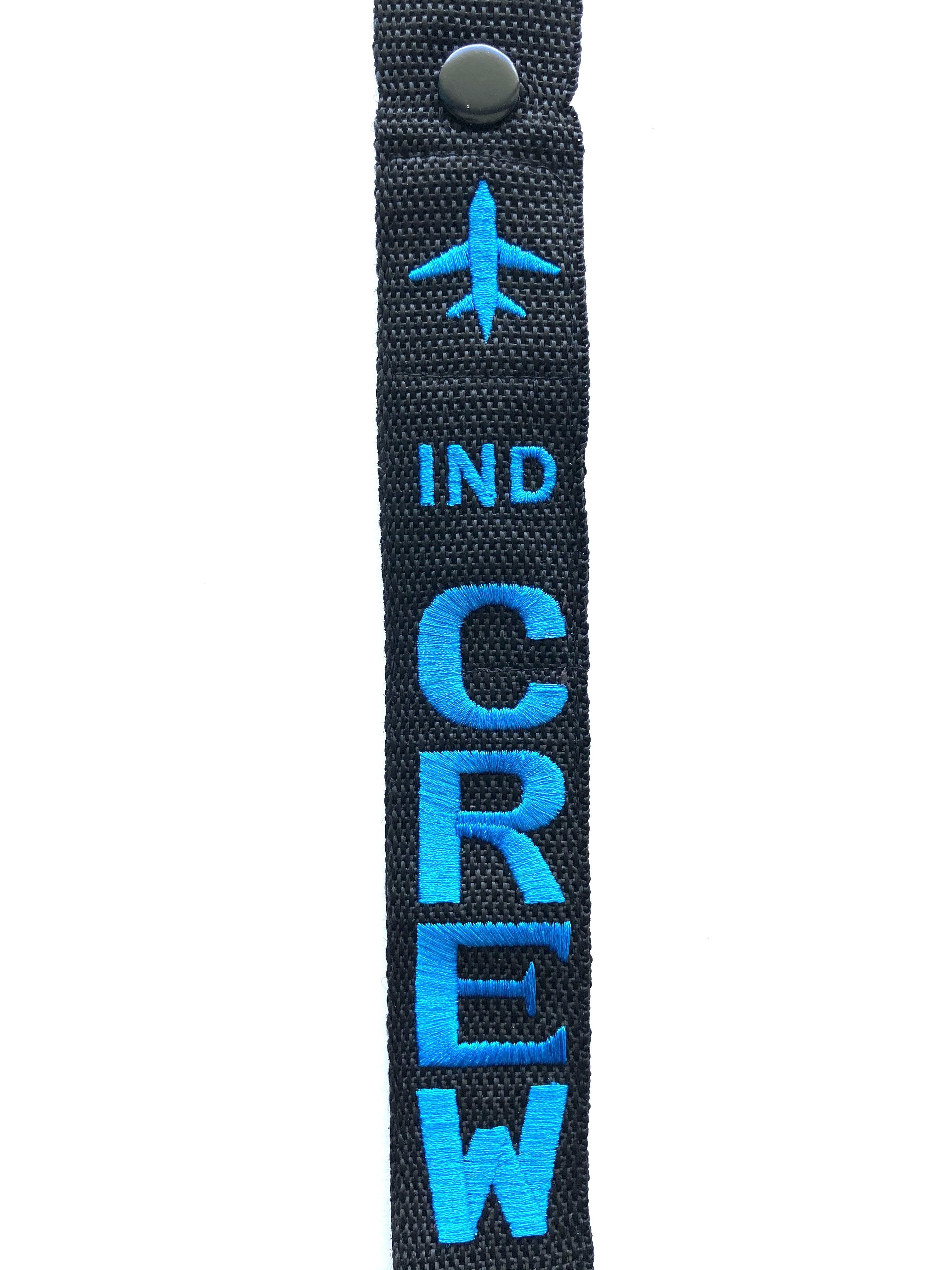 CREW Luggage Tag - IND Blue