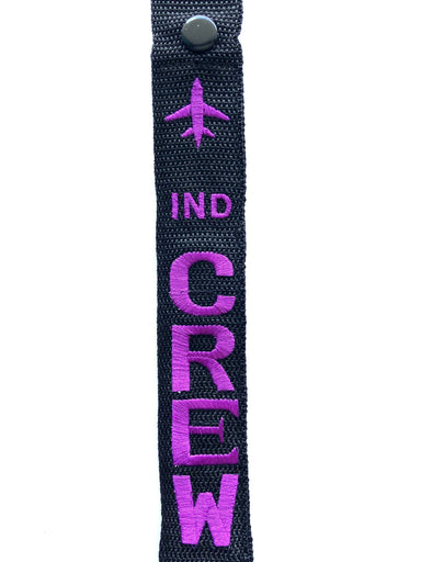 CREW Luggage Tag - IND Purple