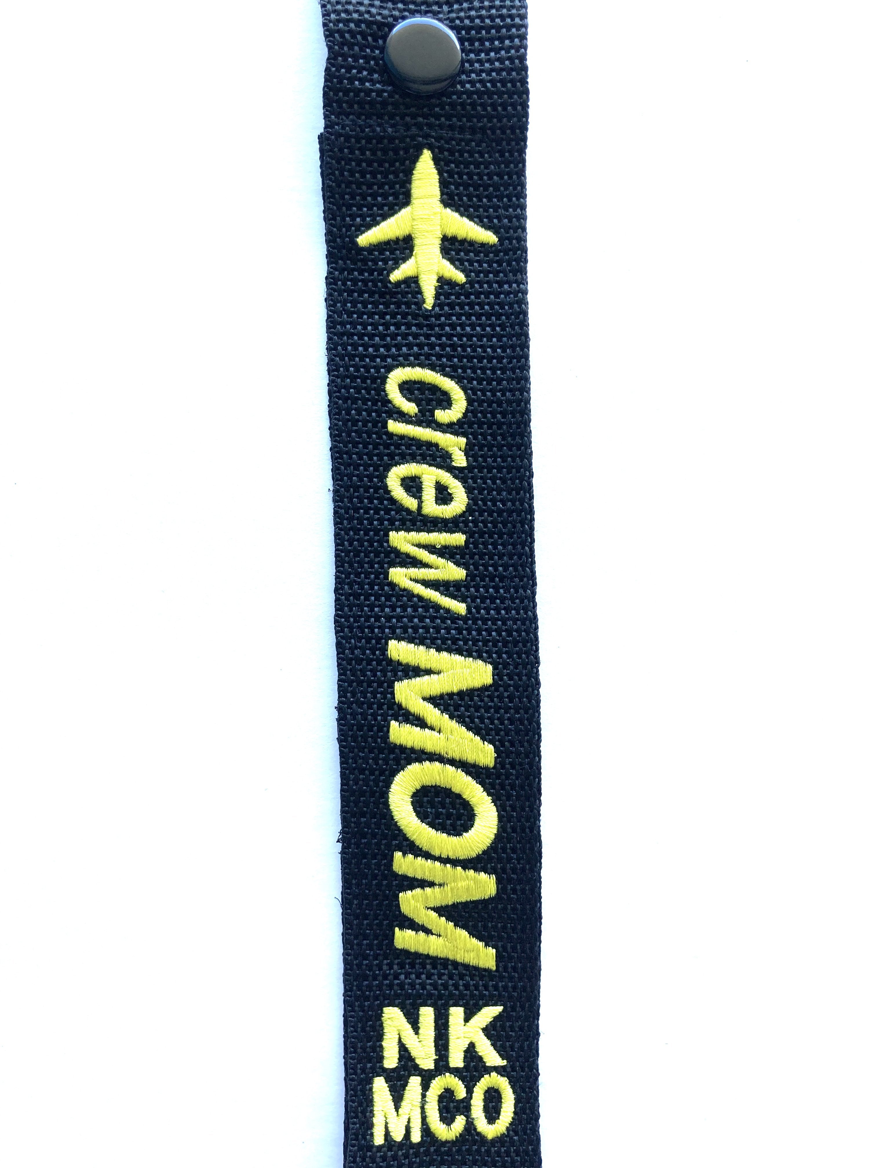 CREW Luggage Tag - MCO Mom NK