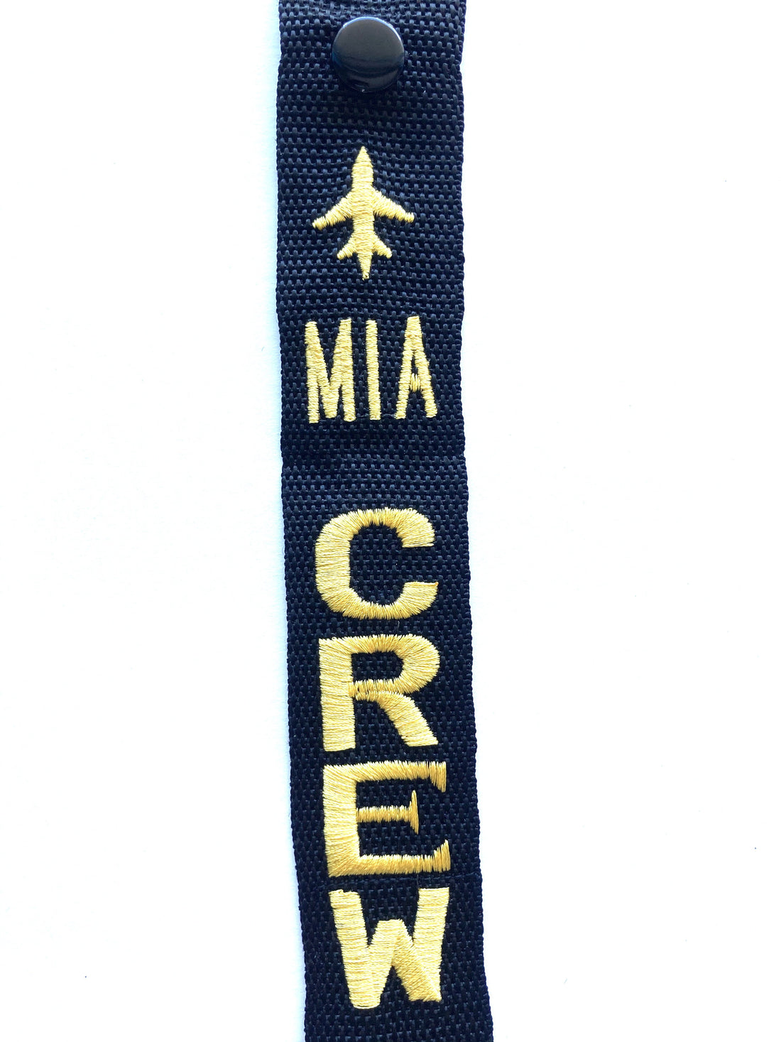 CREW Luggage Tag - MIA Gold