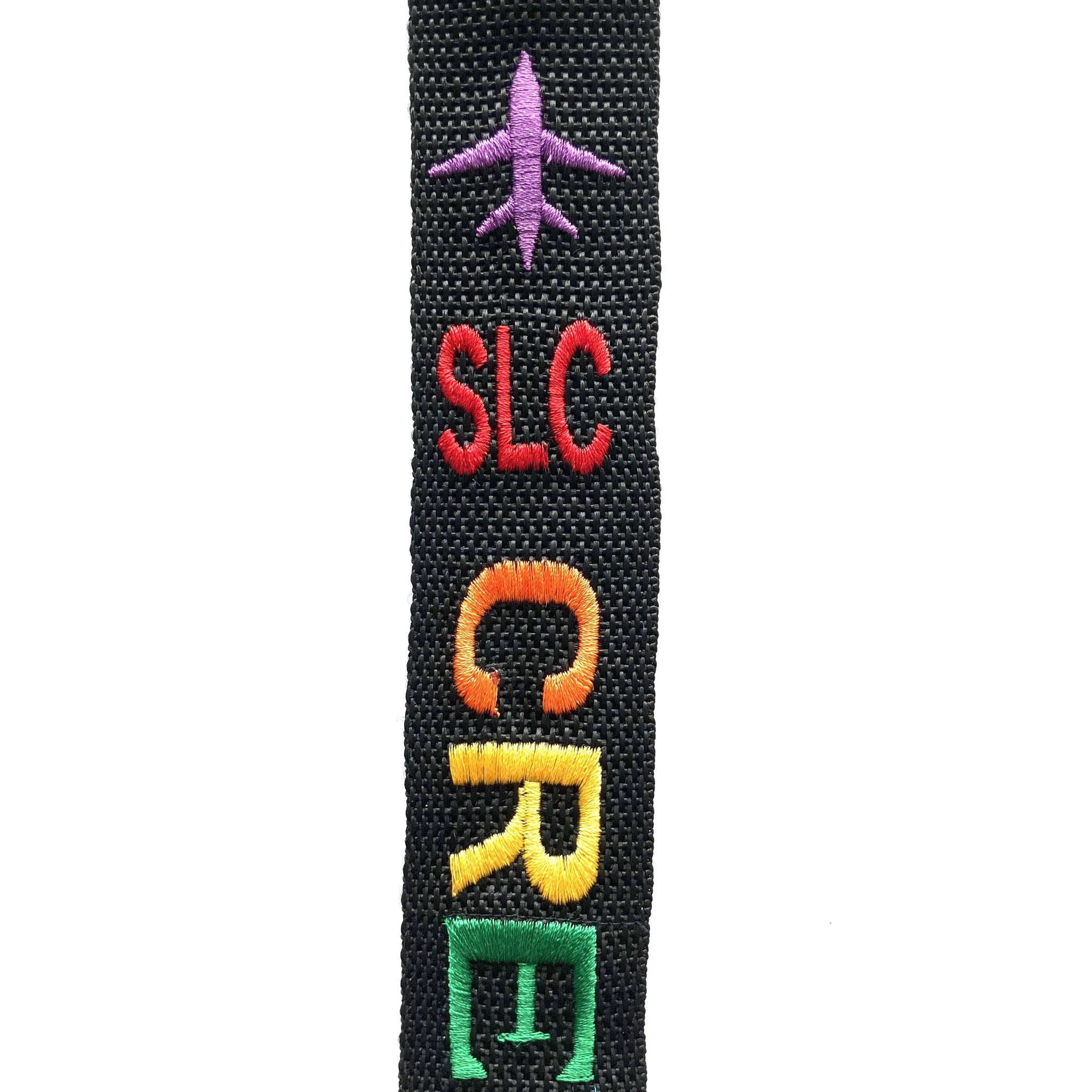 CREW Luggage Tag - SLC Rainbow