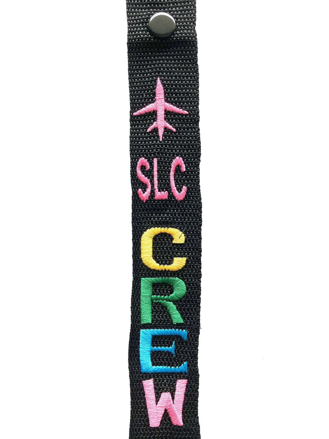CREW Luggage Tag - SLC Rainbow
