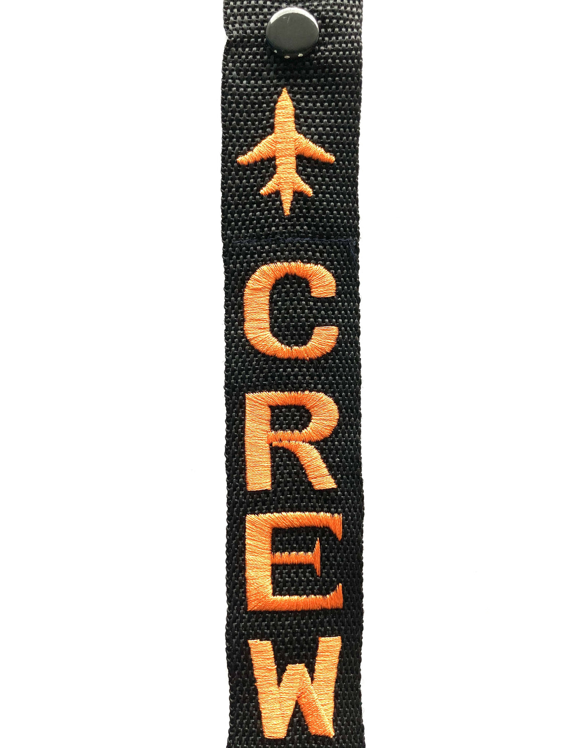 Crew Luggage Tag - ORANGE Large Font