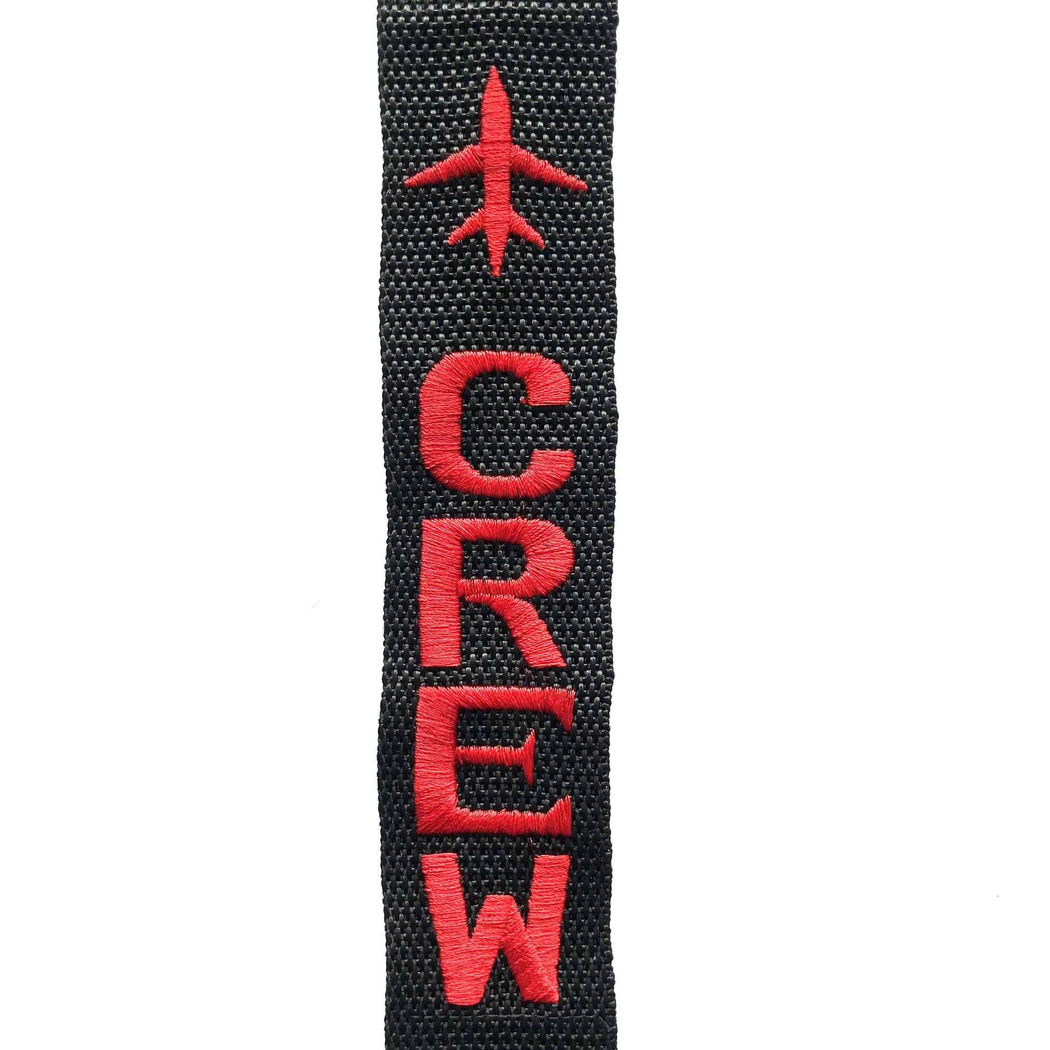 Crew Luggage Tag - RED heart