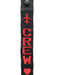 Crew Luggage Tag - RED heart