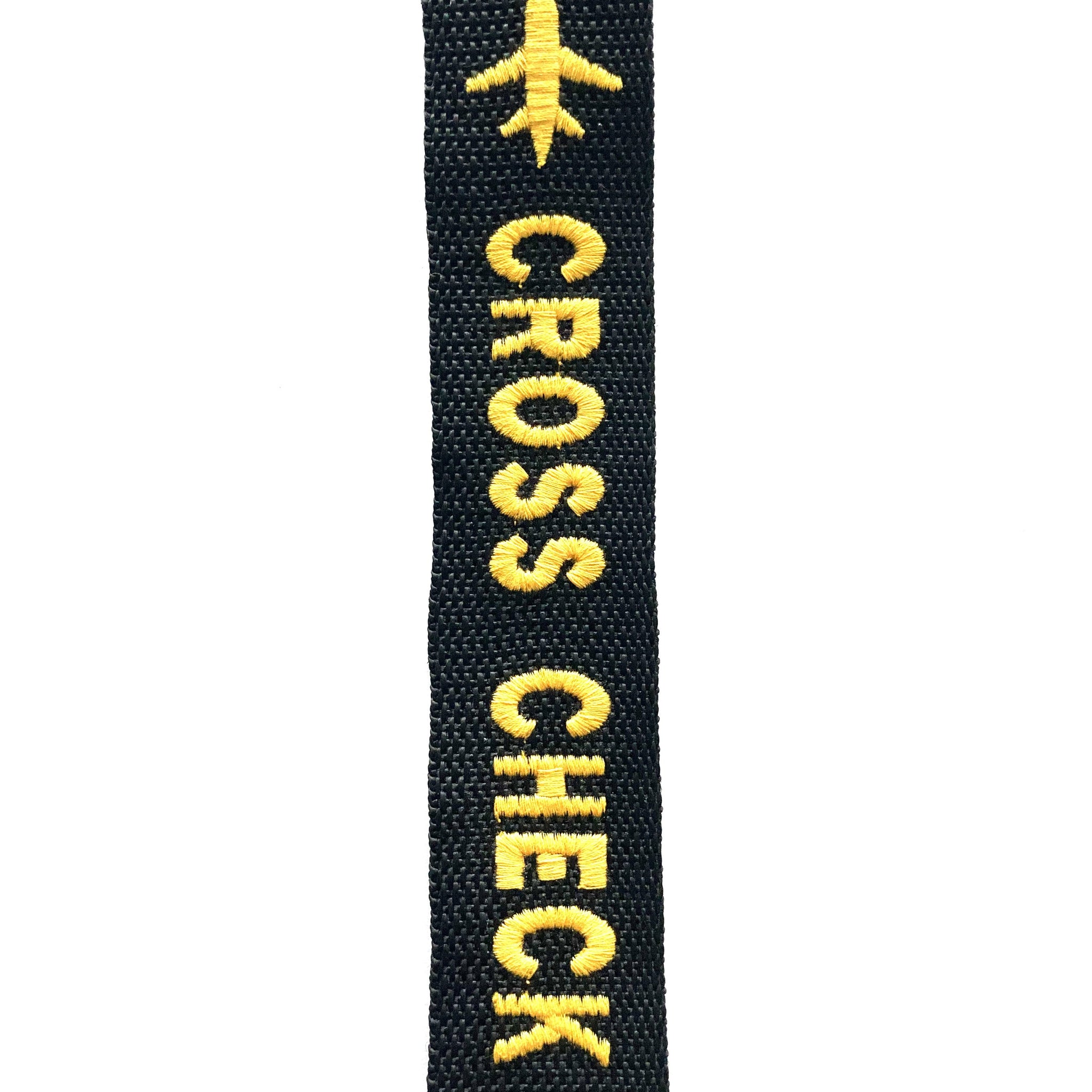 AIRLINE LINGO LUGGAGE TAGS Cross Check