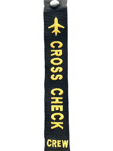 AIRLINE LINGO LUGGAGE TAGS Cross Check