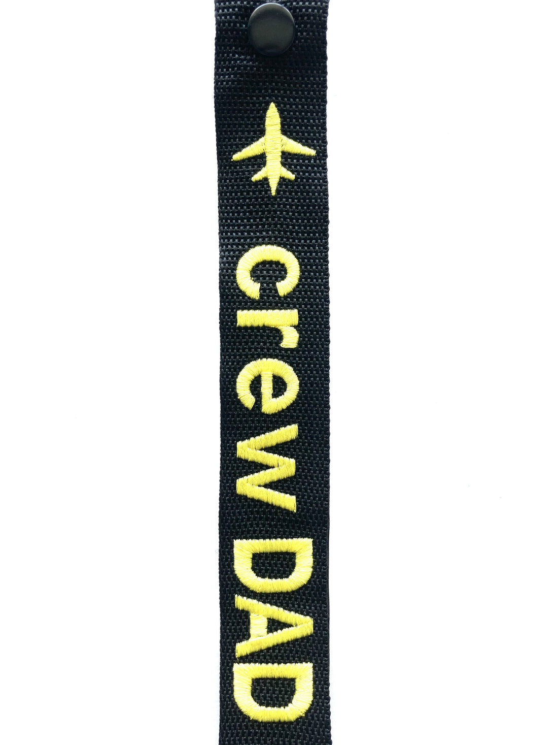 CREW FAMILY LUGGAGE TAGS Crew Dad Luggage Tag (Yellow)
