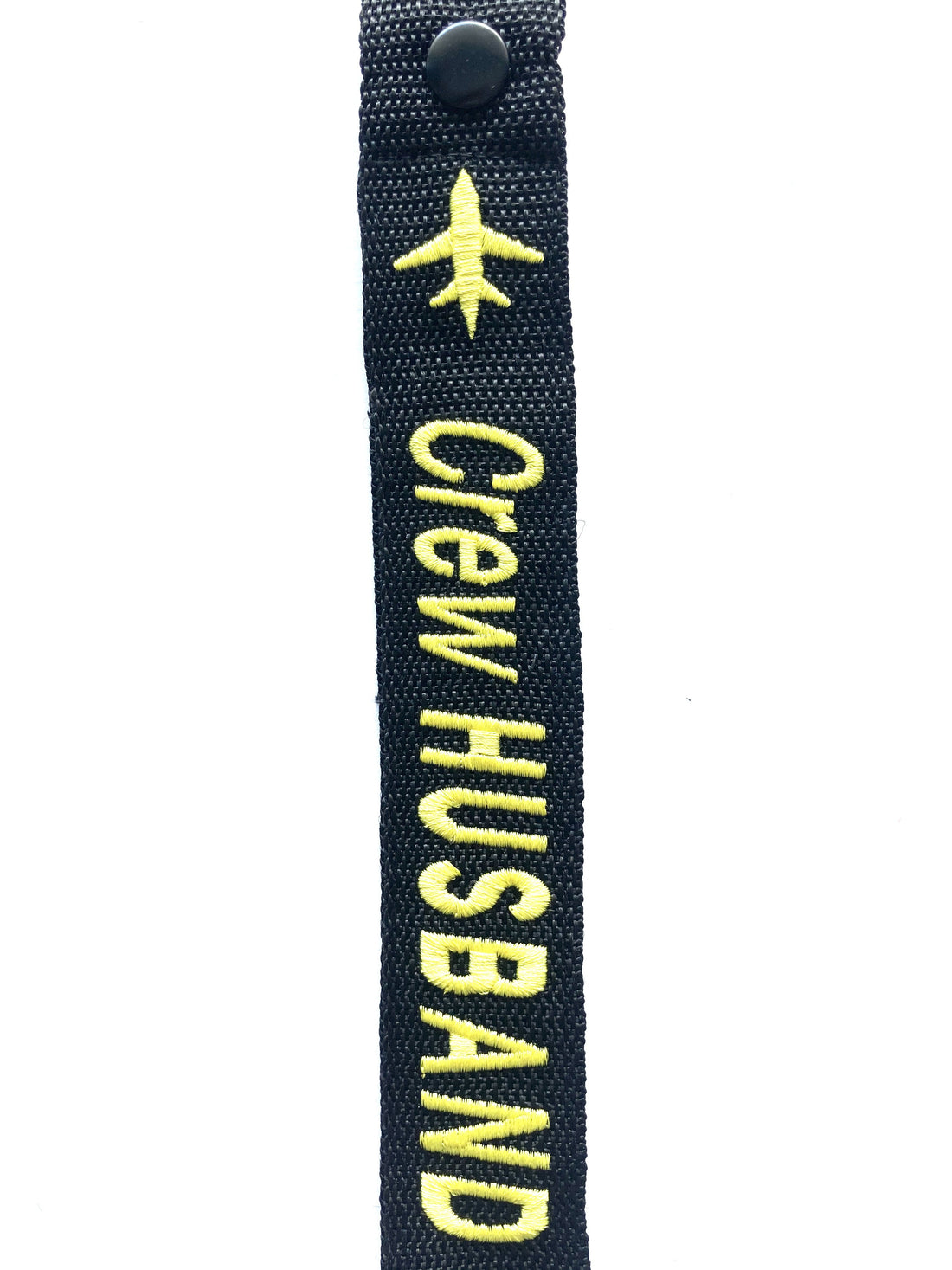 CREW FAMILY LUGGAGE TAGS Crew Husband  Luggage Tag (Yellow)