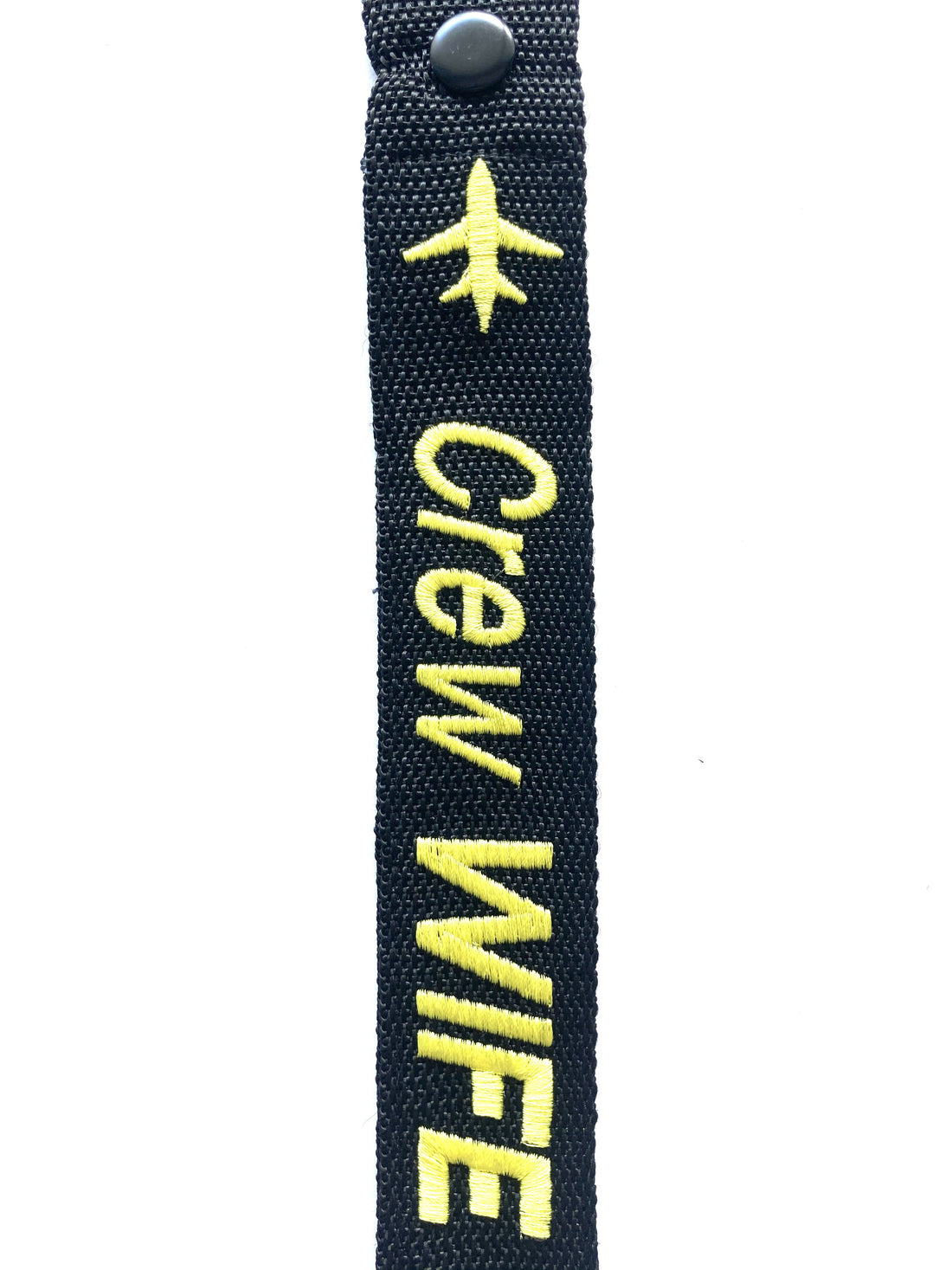 CREW FAMILY LUGGAGE TAGS Crew Wife  Luggage Tag (Yellow)