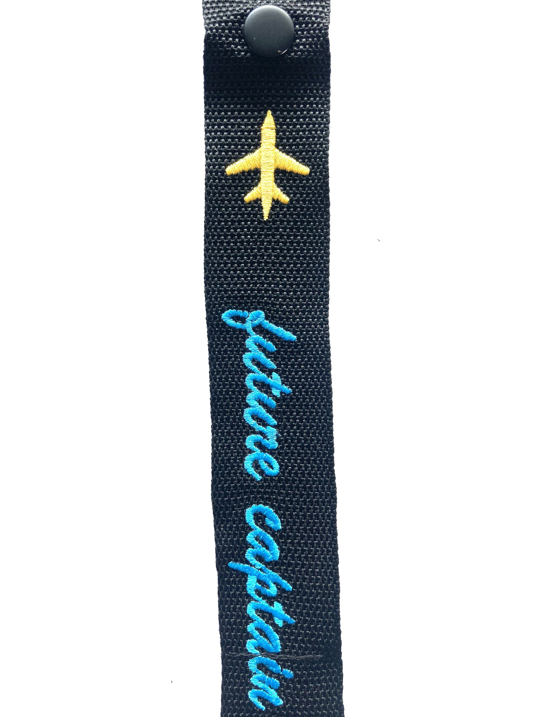 CREW FAMILY LUGGAGE TAGS Future Captain Luggage Tag Blue