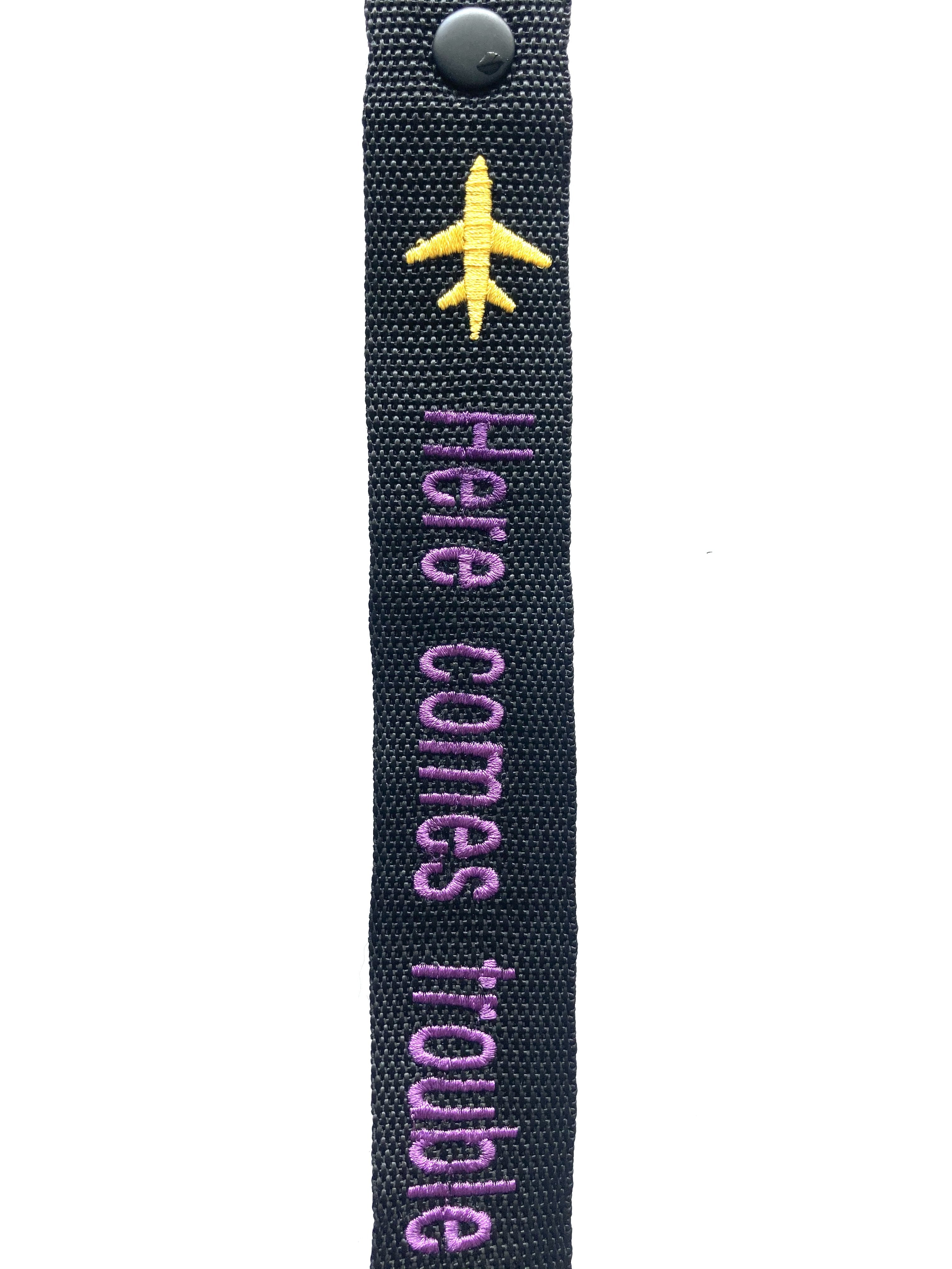 Here comes trouble Luggage Tag