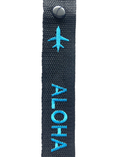 Aloha Luggage Tag Blue
