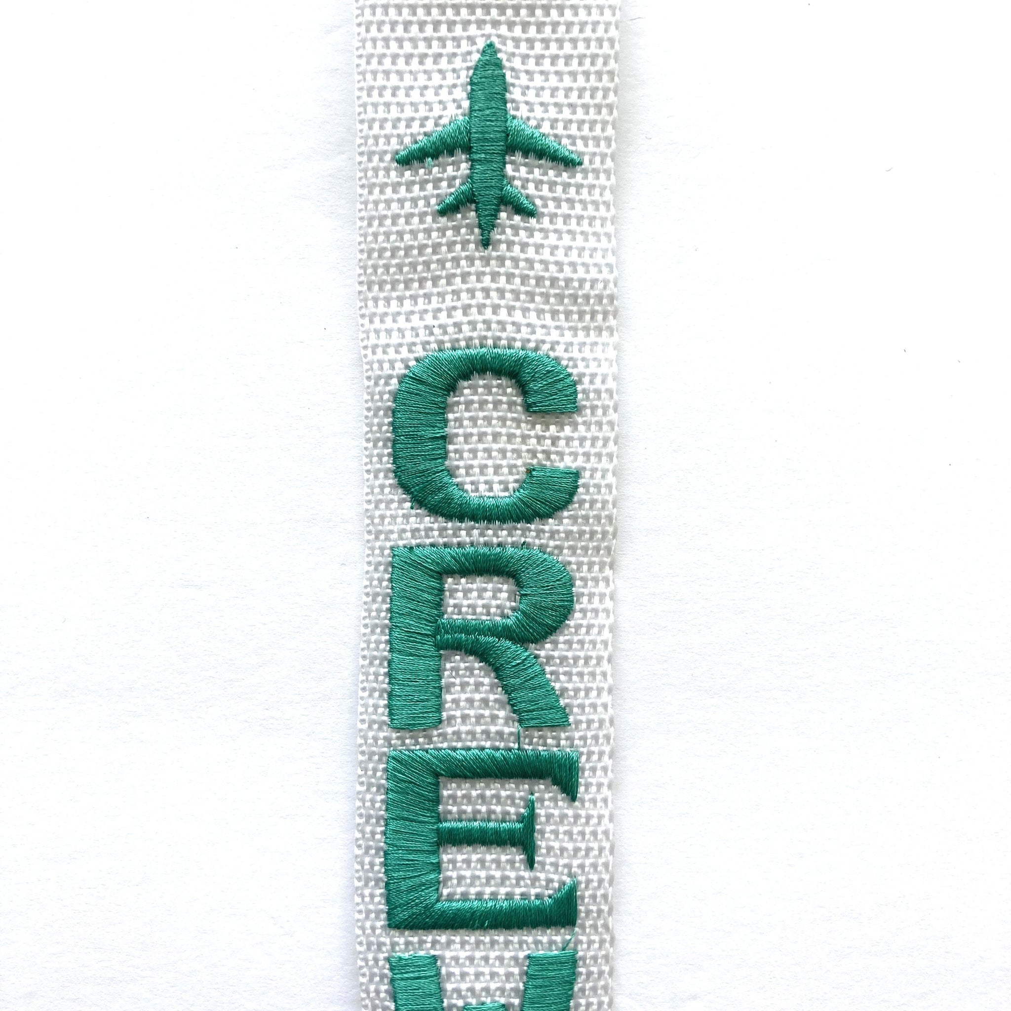 FRONTIER Luggage Tag White & green F9