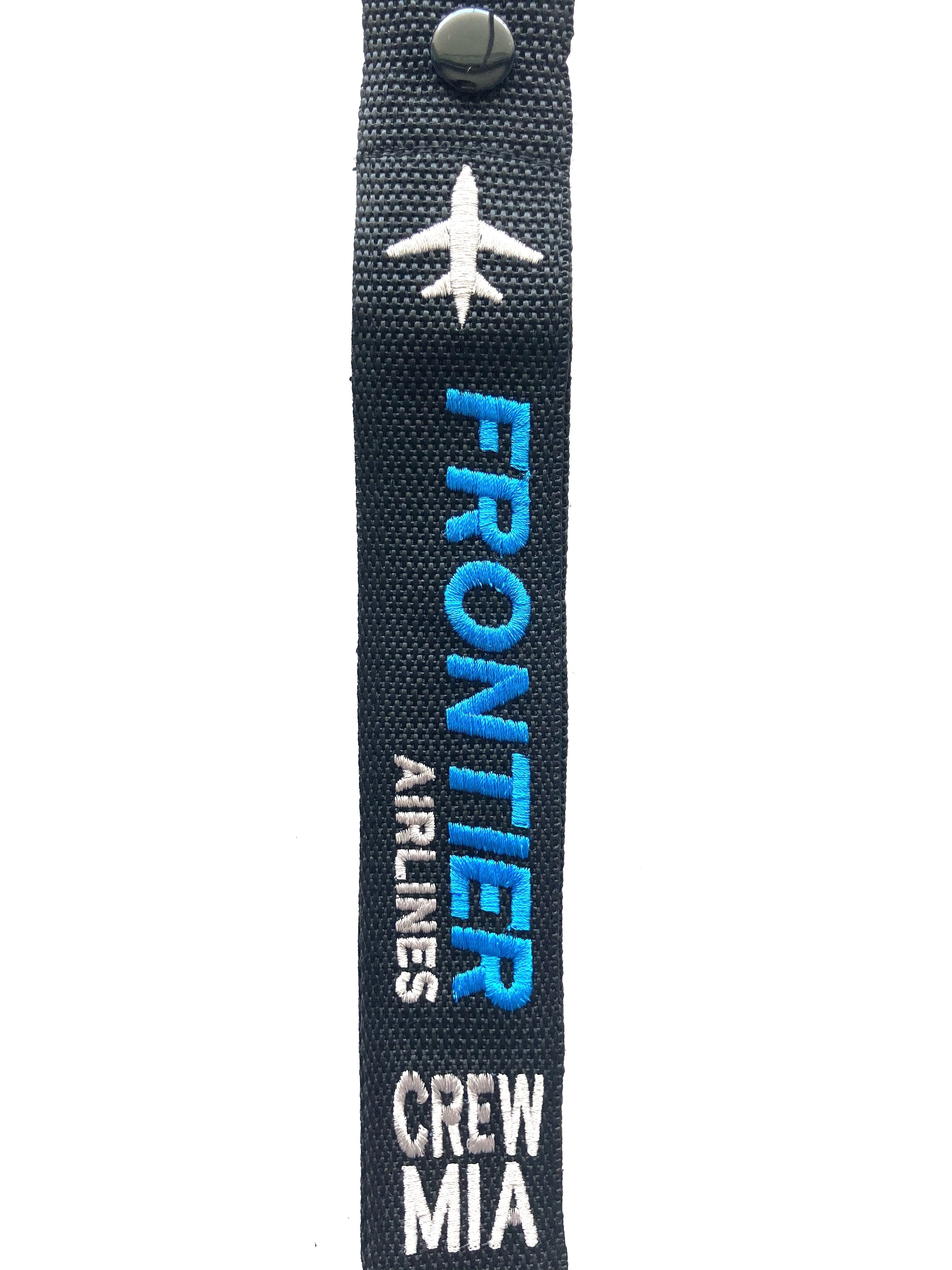 FRONTIER Luggage Tag Frontier MIA Blue