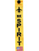 SPIRIT Luggage Tag - Spirit Airlines yellow NK Spirit USA flag