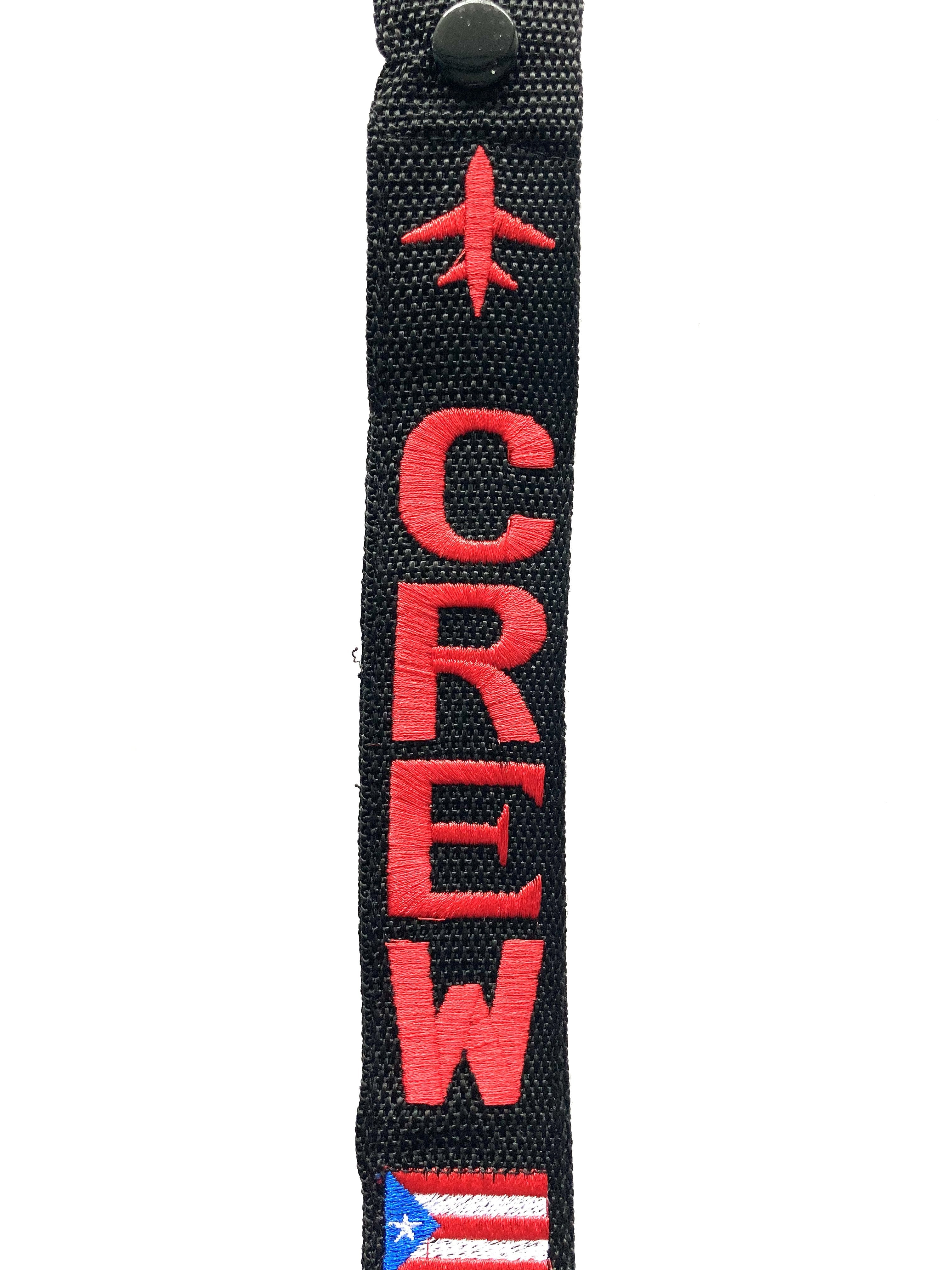 Crew & Flags - PUERTO RICO Crew Luggage Tag