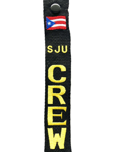 Crew & Flags - SJU Crew Luggage Tag