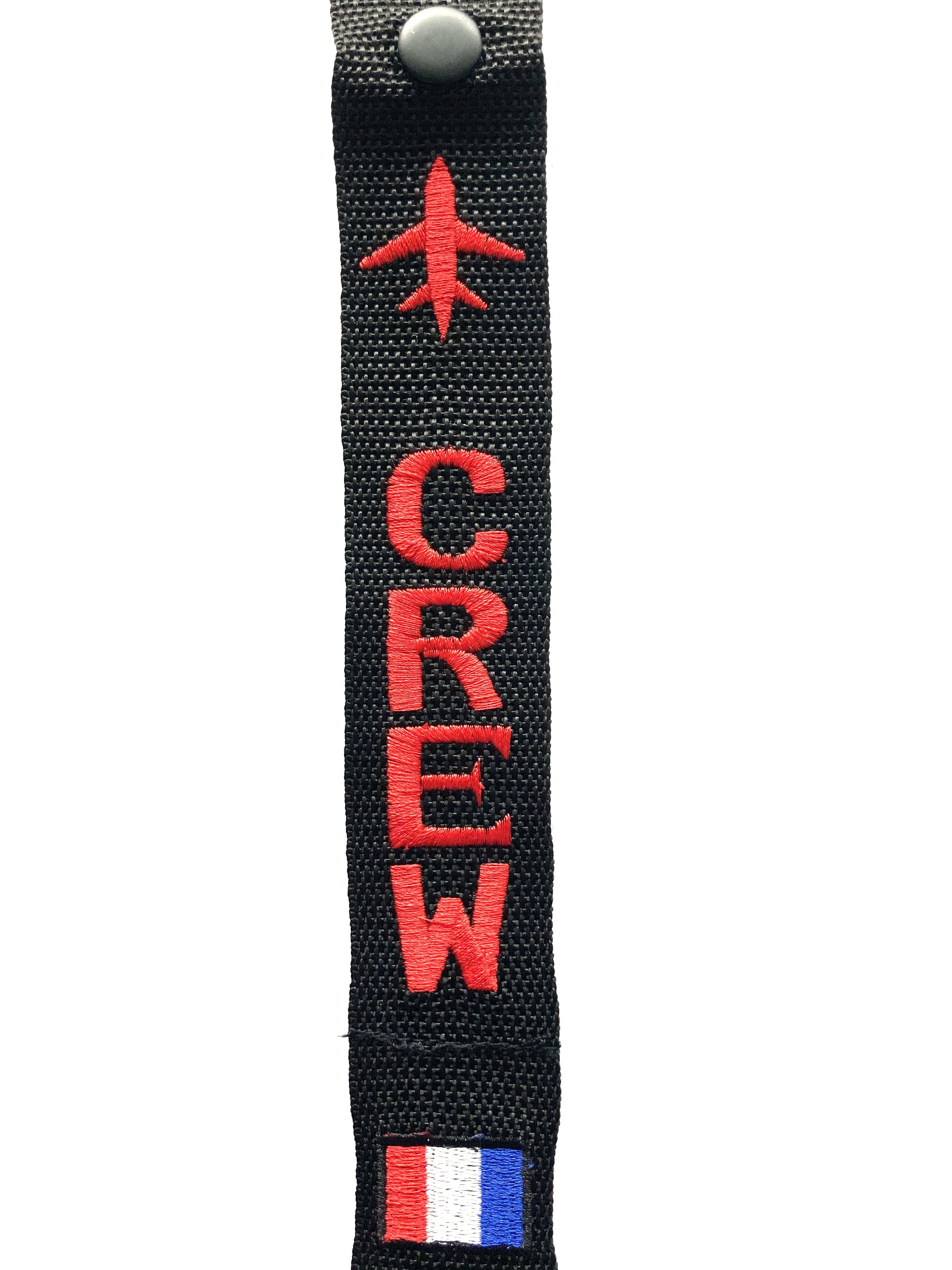 Crew & Flags - FRANCE Crew Luggage Tag