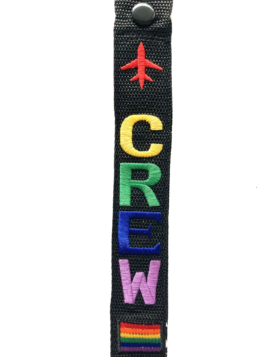 Pride, Love, Commemoration Luggage Tags - Crew PRIDE flag