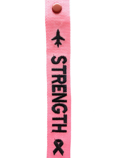 All Pink Luggage Tags - Strength &