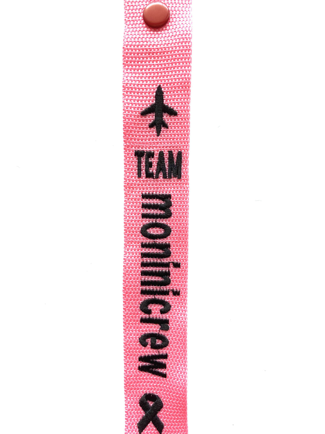 All Pink Luggage Tags - Team moninicrew &
