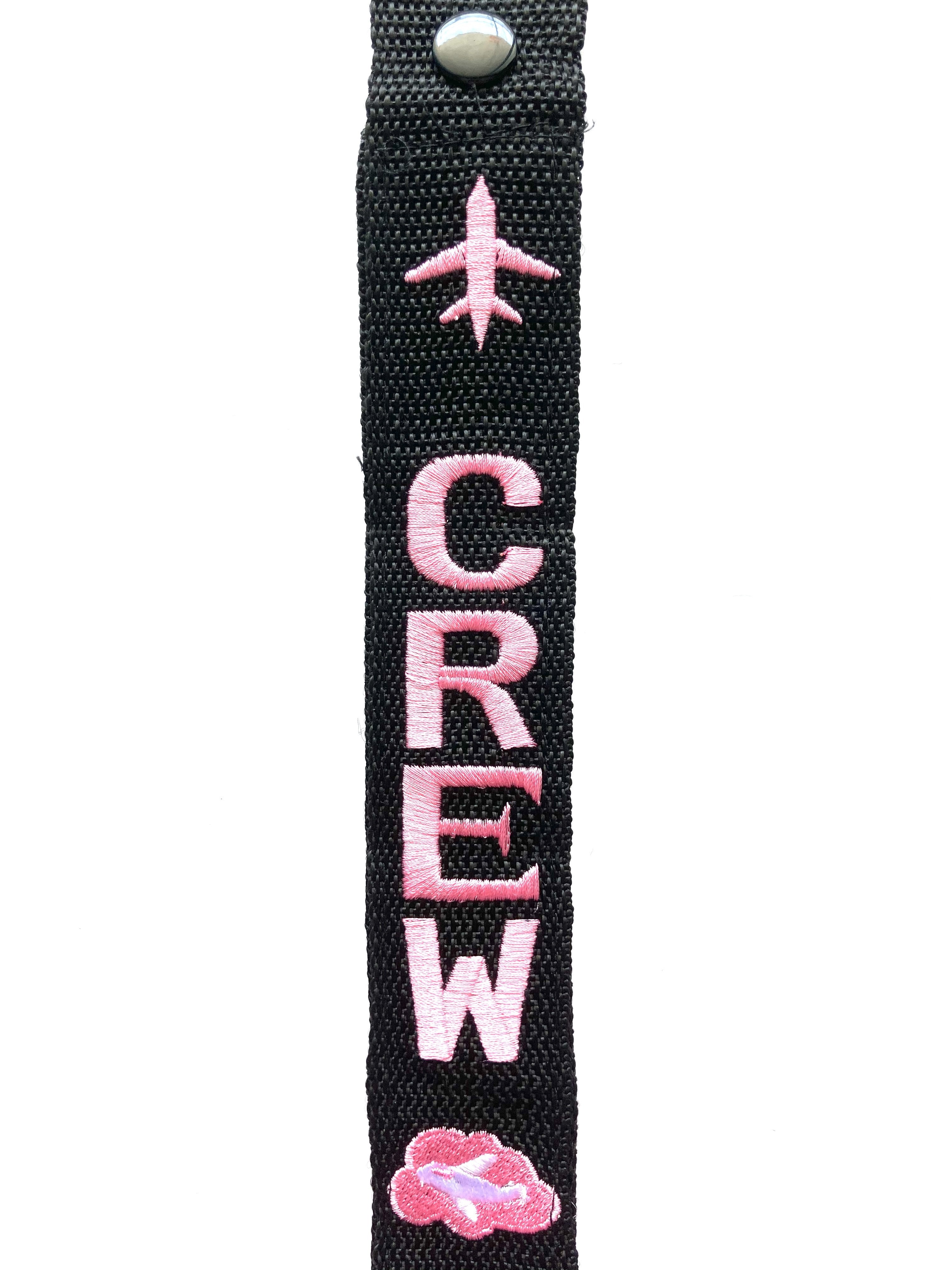 All Pink Luggage Tags - Crew moninicrew