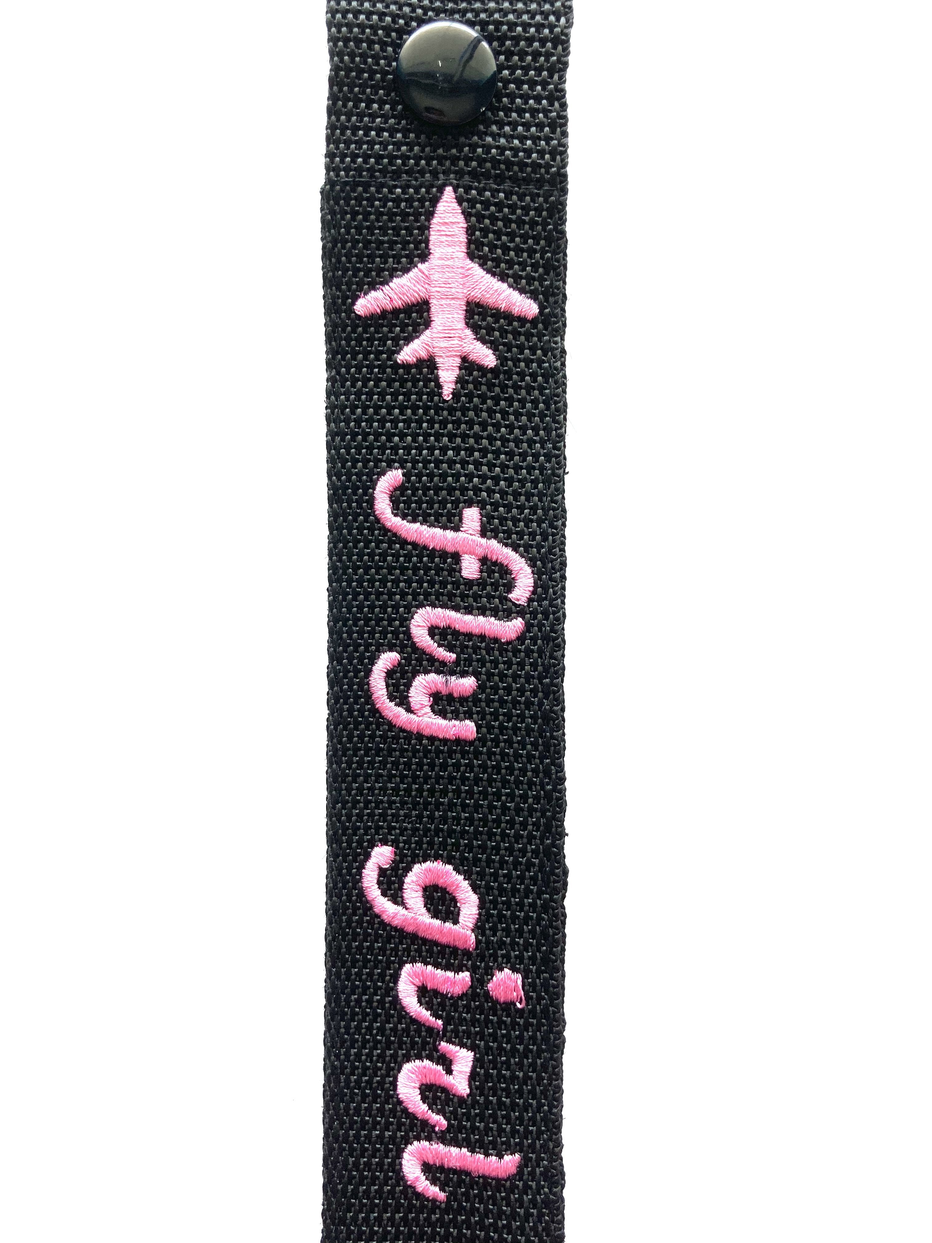 Crew Pink Luggage Tags - Fly Girl