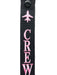 Crew Pink Luggage Tags - Crew smaller font