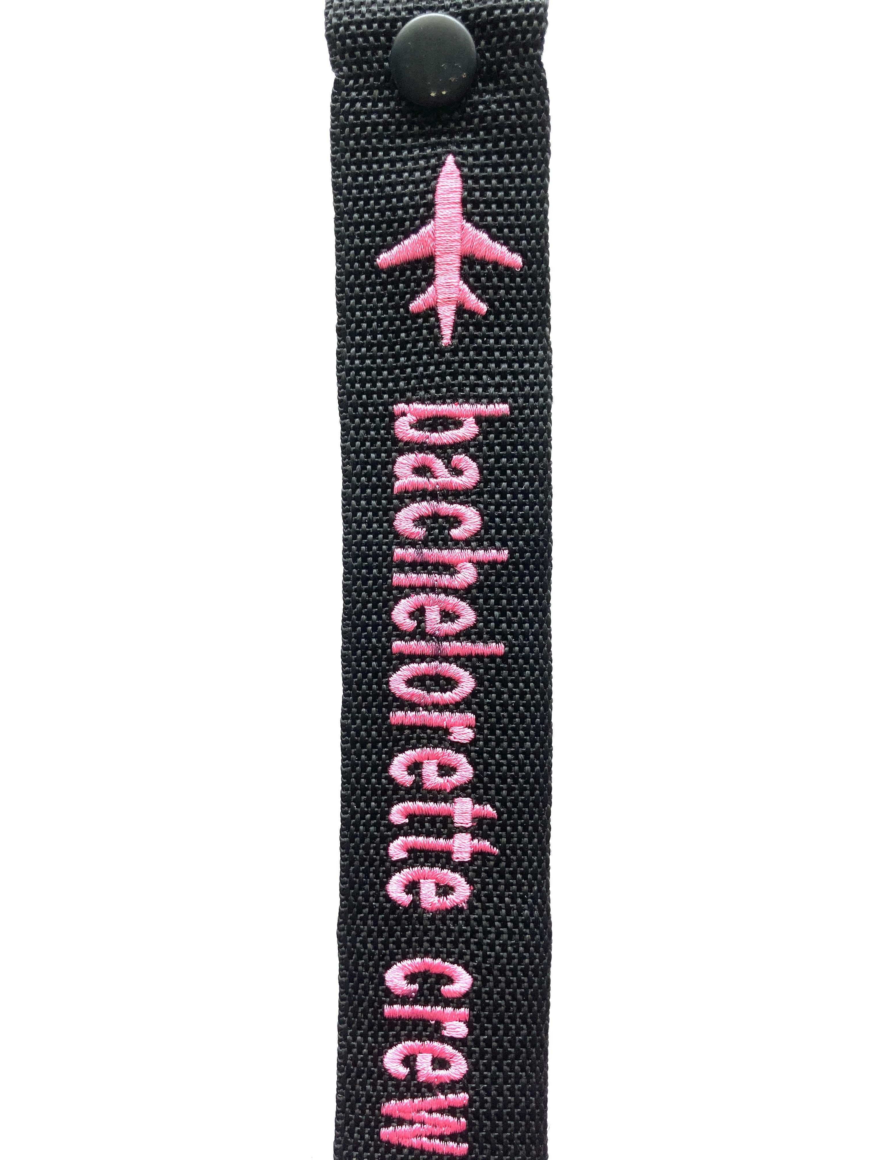 Crew Pink Luggage Tags - Bachelorette crew