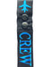 Crew Double Button Luggage Tags - Blue Color