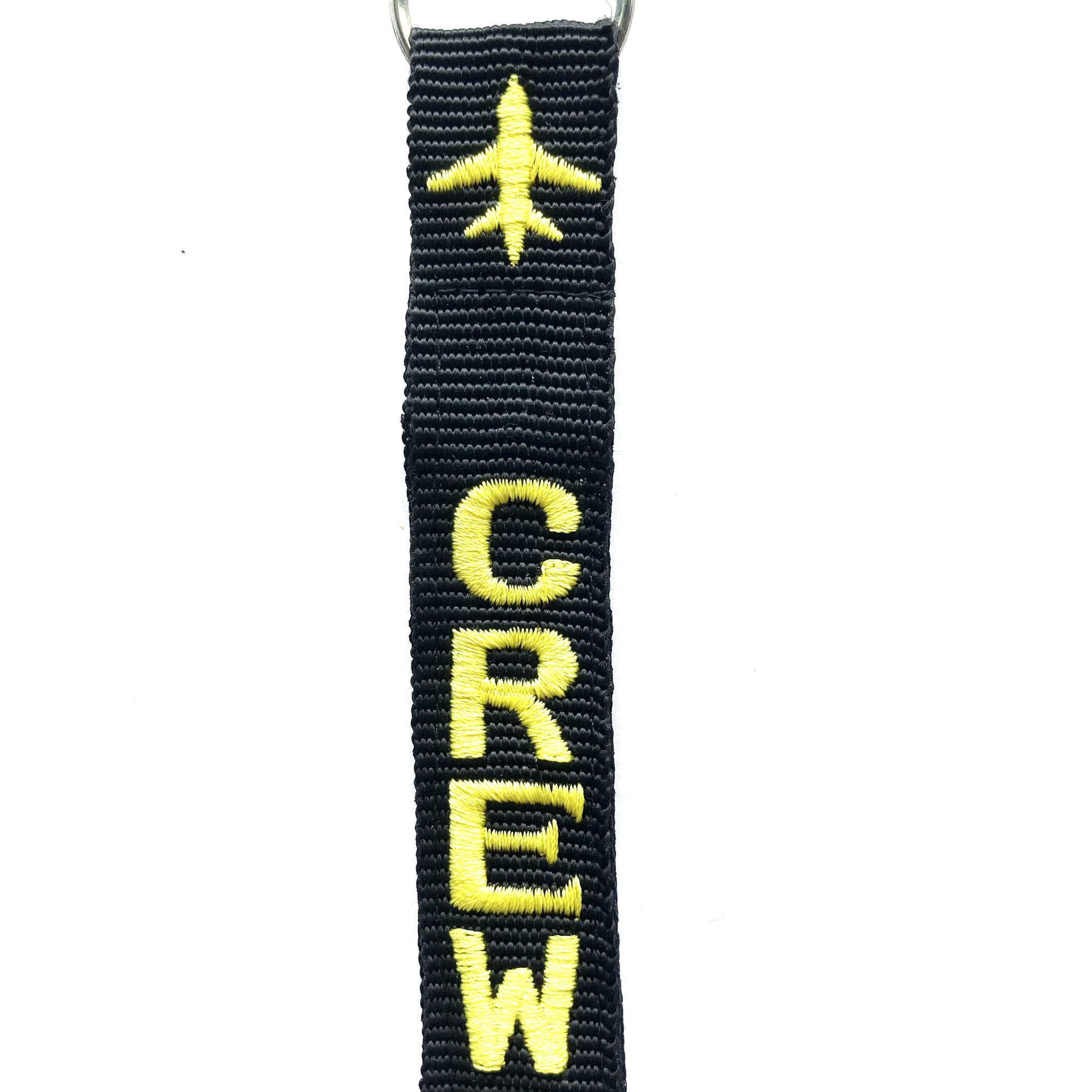 Crew Key Ring Luggage Tag - Yellow