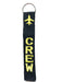 Crew Key Ring Luggage Tag - Yellow